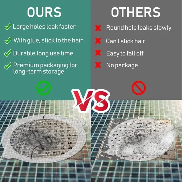 🔥10 PCS Disposable Shower Drain Hair Catcher - Image 3