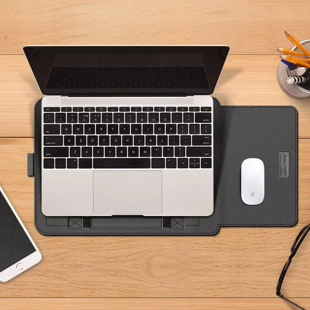 3-in-1 Laptop Sleeve with Stand - Image 2
