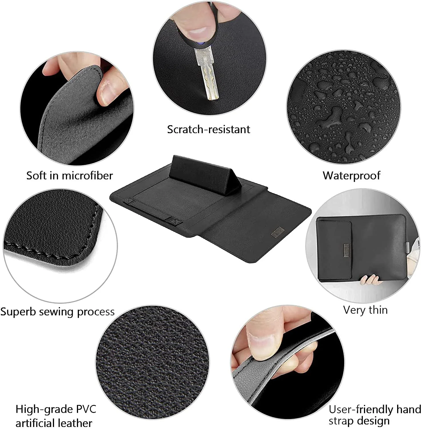 3-in-1 Laptop Sleeve with Stand - Image 4