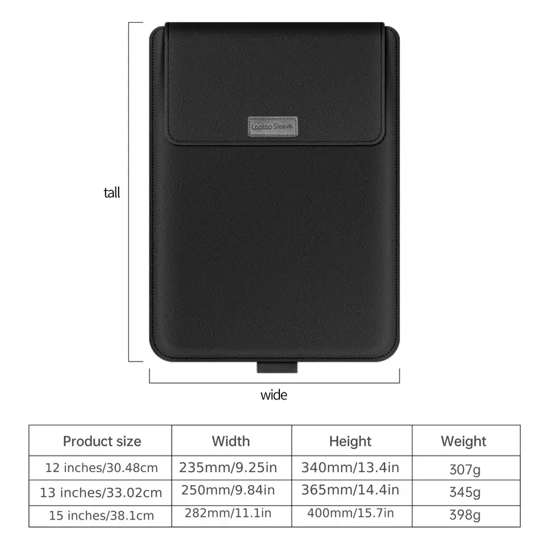 3-in-1 Laptop Sleeve with Stand - Image 8