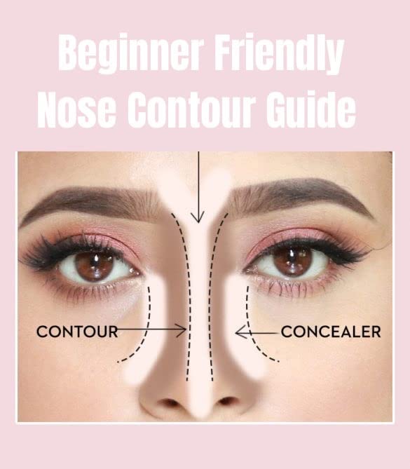 2-in-1 Makeup U-Shaped Brush for Nose Contouring - Image 5