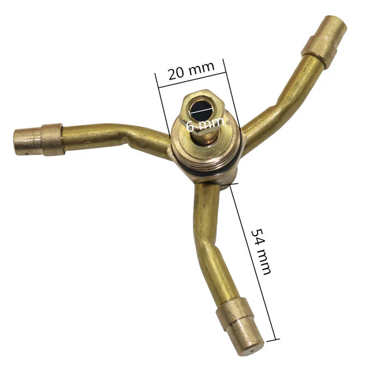 3 Arm Rotating Automatic Lawn Sprinkler - Image 5