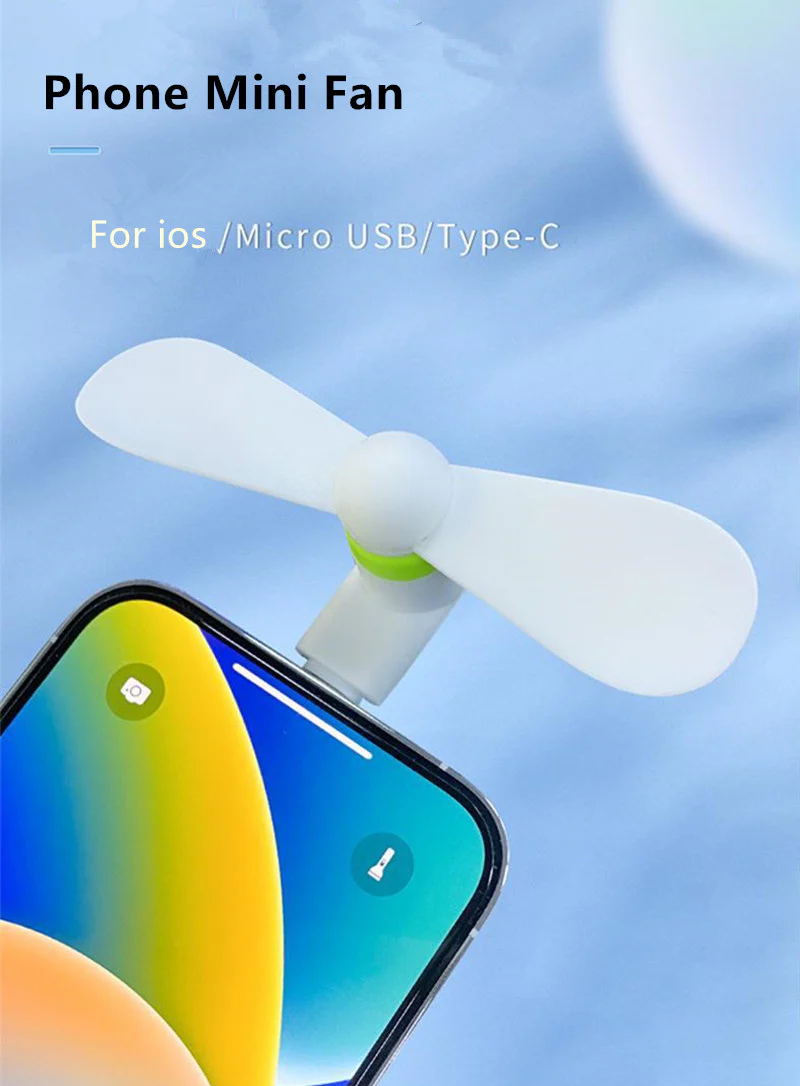 3-in-1 Mini USB Fan - Image 6