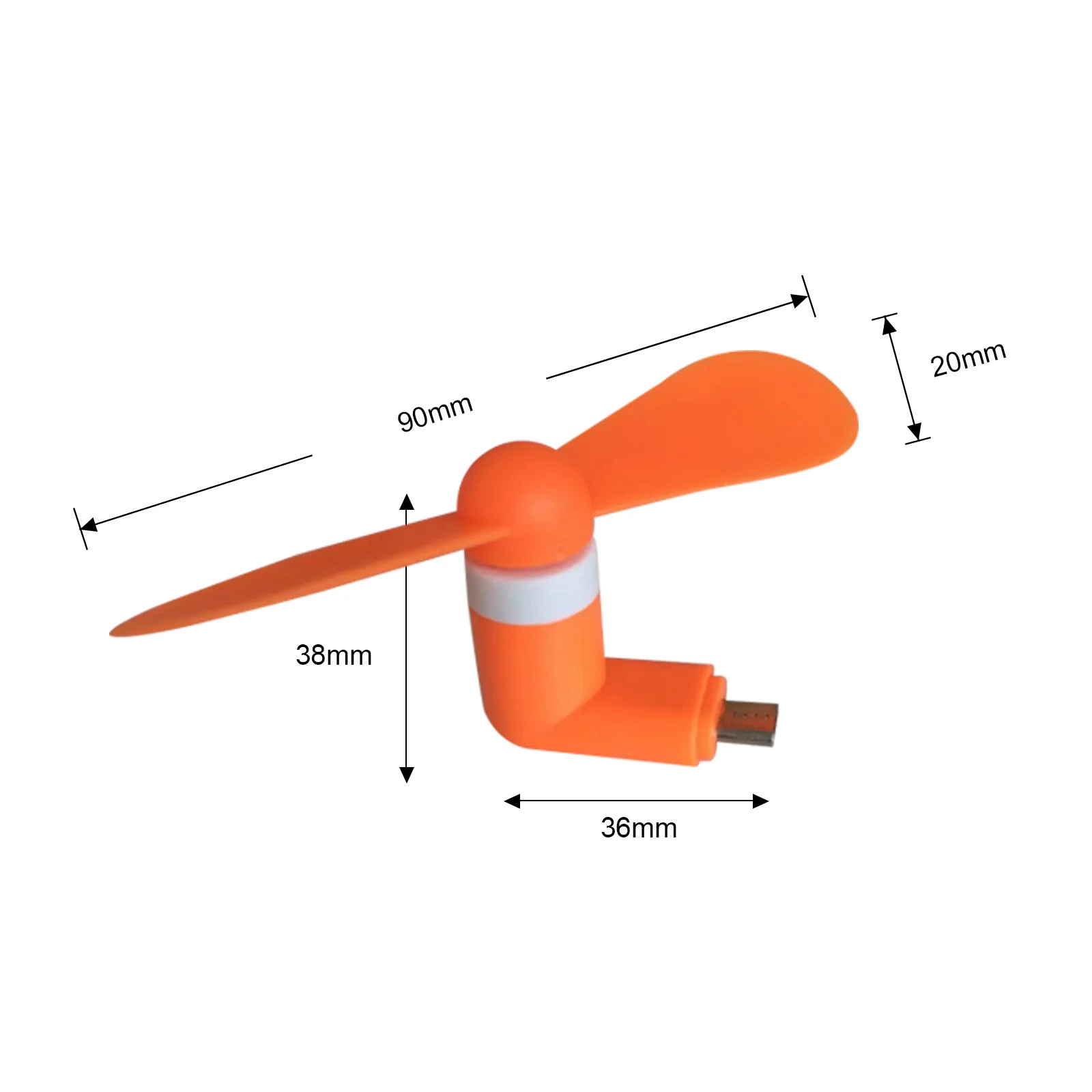 3-in-1 Mini USB Fan - Image 7