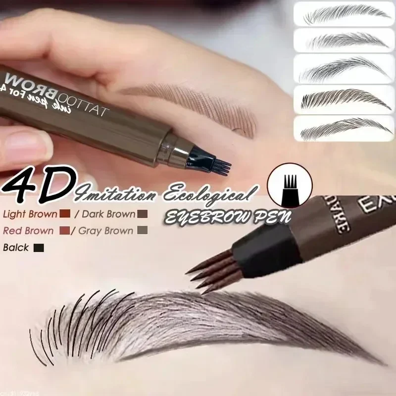 4 Tip Waterproof Eyebrow Pen - Image 2
