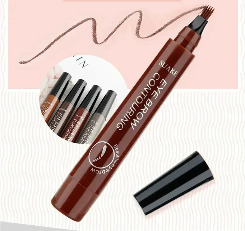 4 Tip Waterproof Eyebrow Pen - Image 3