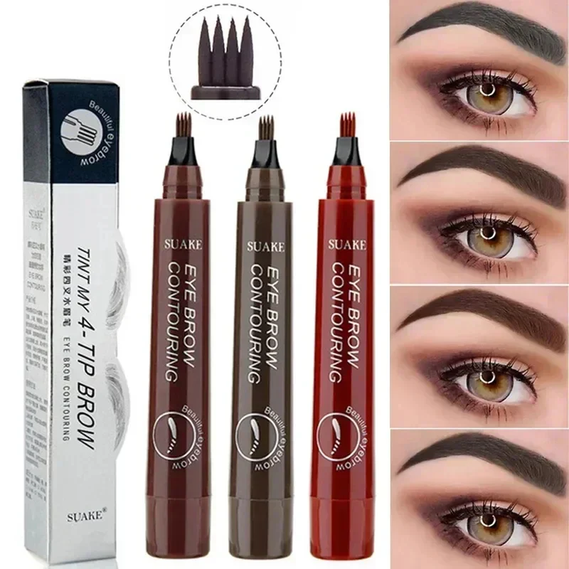 4 Tip Waterproof Eyebrow Pen - Image 4