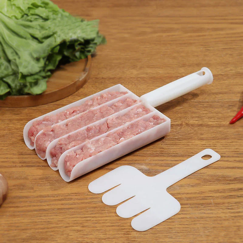 4-Tube Meatball Maker / Kofta Maker Tool - Image 3