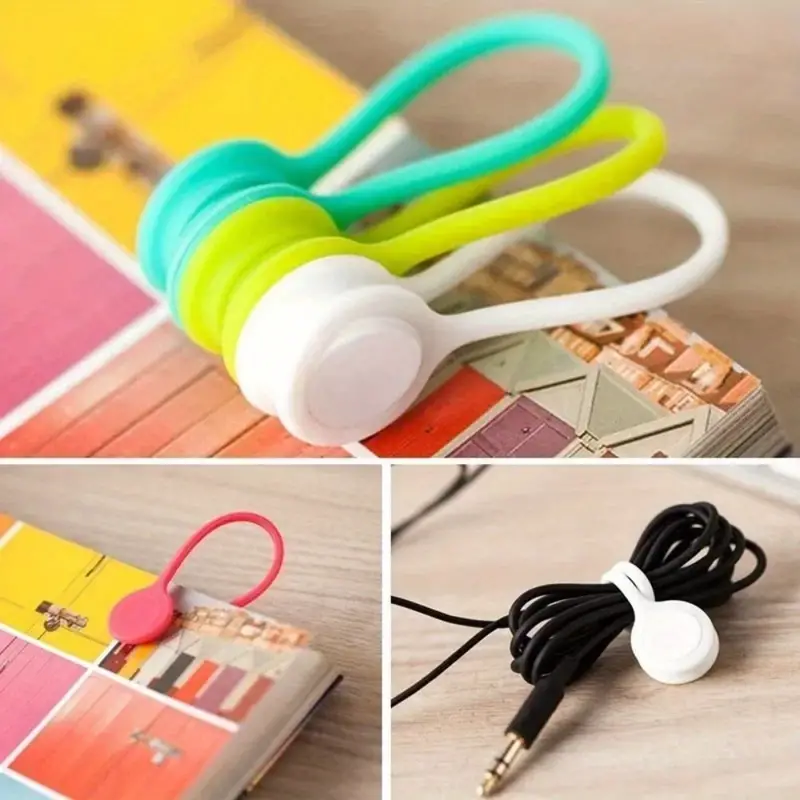 Silicone Magnetic Cable Winder - Image 2