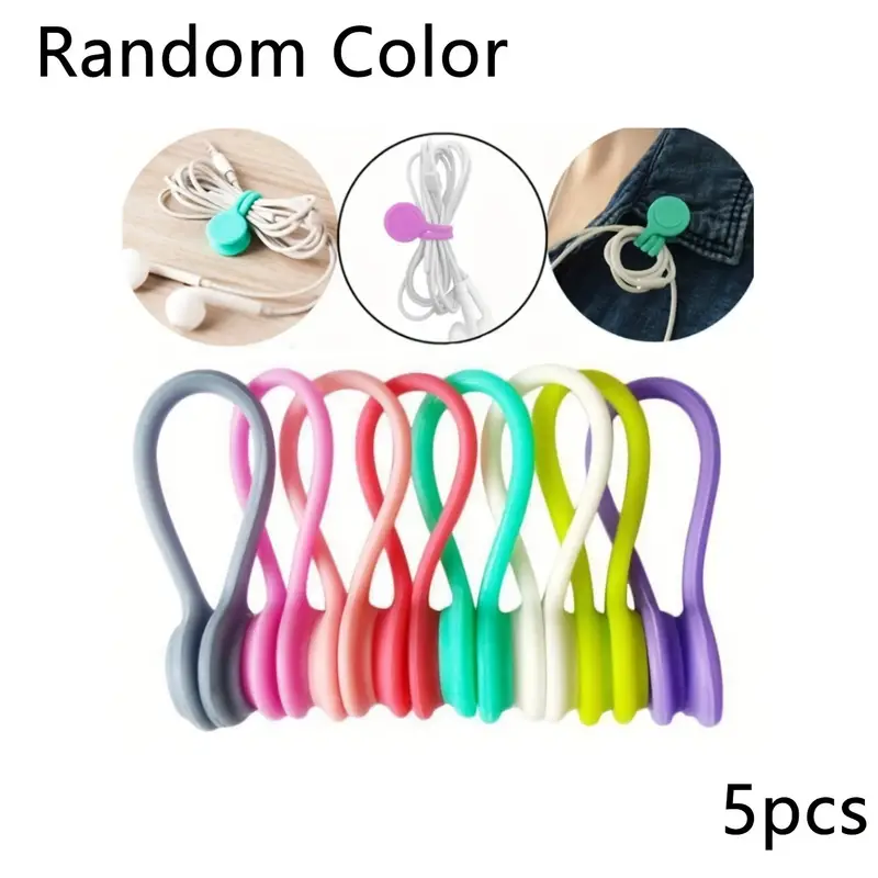Silicone Magnetic Cable Winder - Image 3
