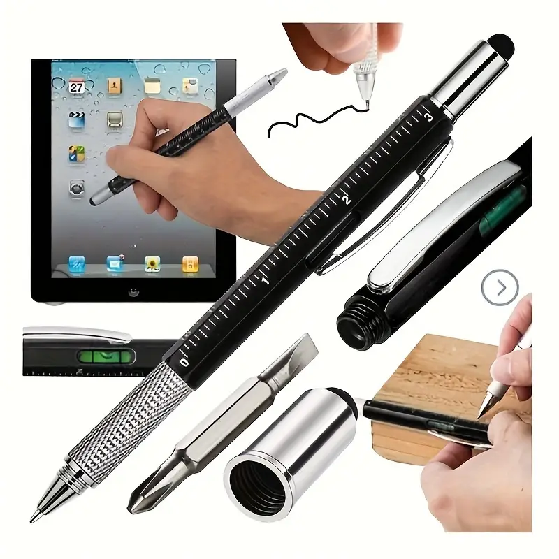 6-in-1 Multi Functional Creative Tool Pen - Image 2