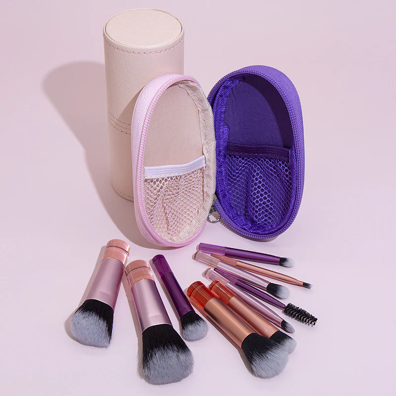 10pcs Mini Makeup Brush Set - Image 4