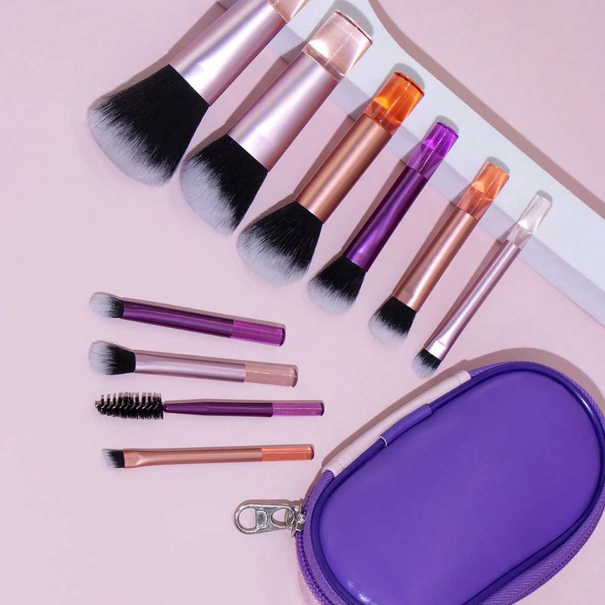 10pcs Mini Makeup Brush Set - Image 5