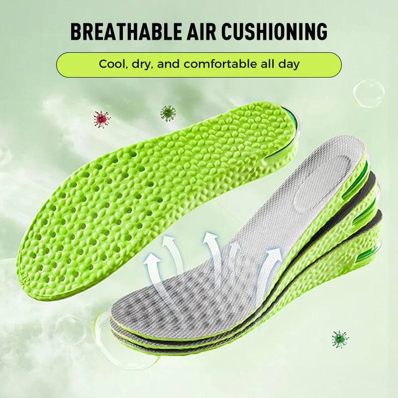 Anti Oder + Pain Relieving Height Increase Insoles ( Unisex ) - Image 3