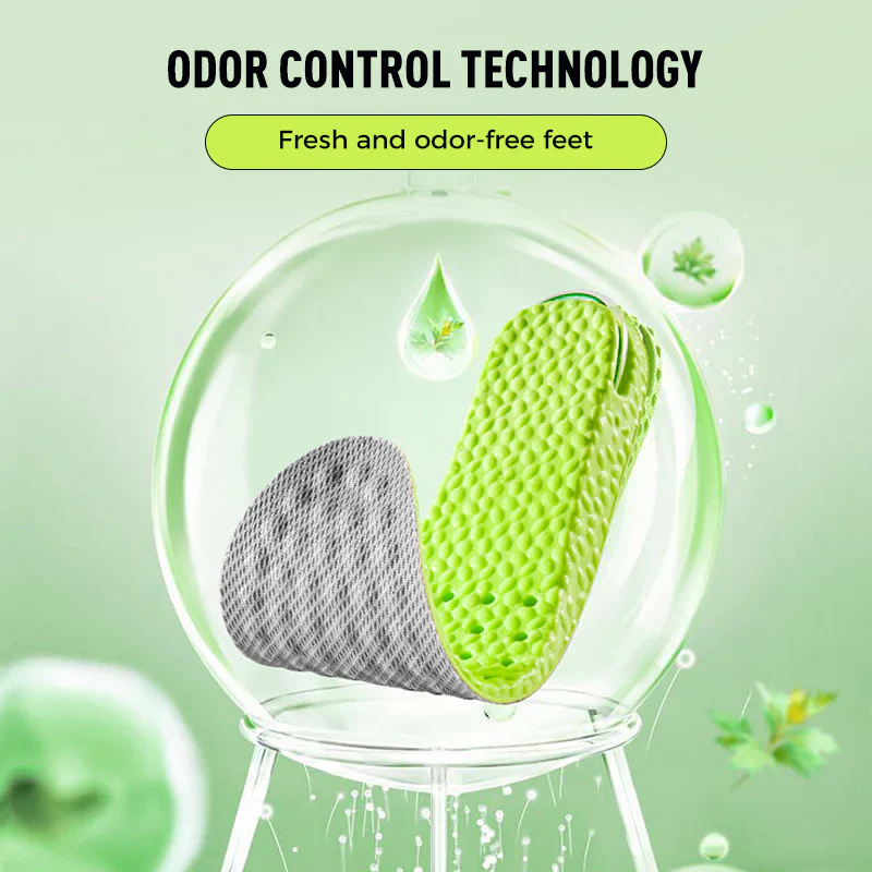 Anti Oder + Pain Relieving Height Increase Insoles ( Unisex ) - Image 4