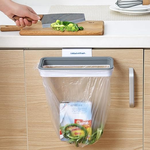 Portable Hanging Trash Bag Holder - Image 2