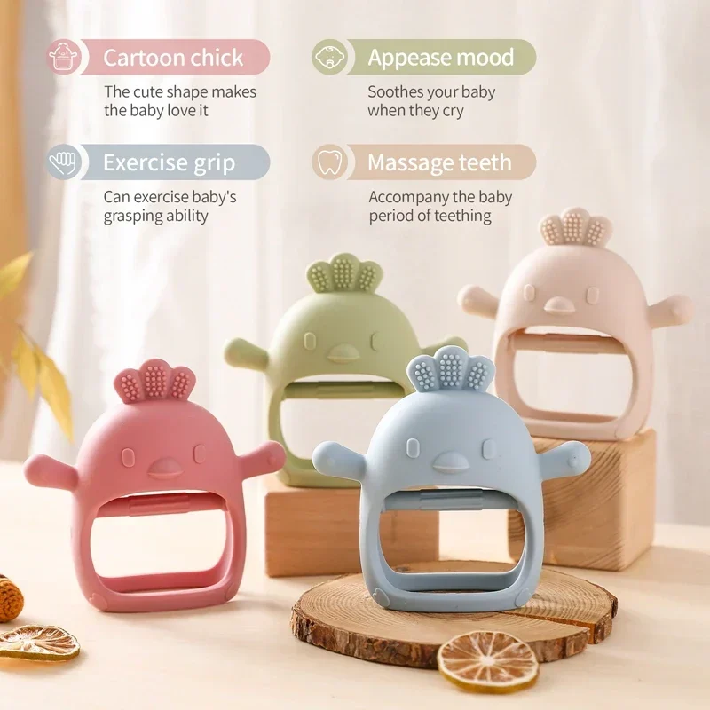🎁✨Baby Teether Chick Gloves✨🎁 - Image 2