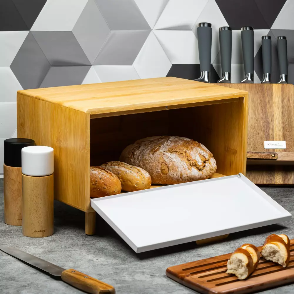 Bamboo Bread Cabinet - Image 2