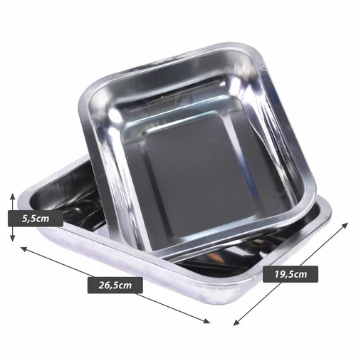 Bamboo Chopping Board Featuring Two Integrated Stainless Steel Trays - Image 7
