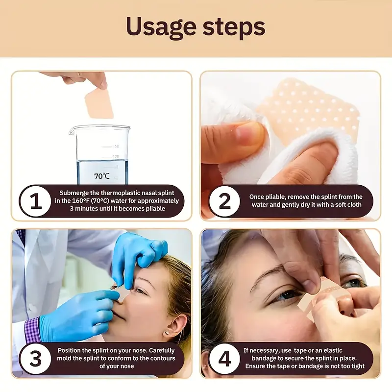 Breathable Thermoplastic Nose Lift & Corrector - Image 5