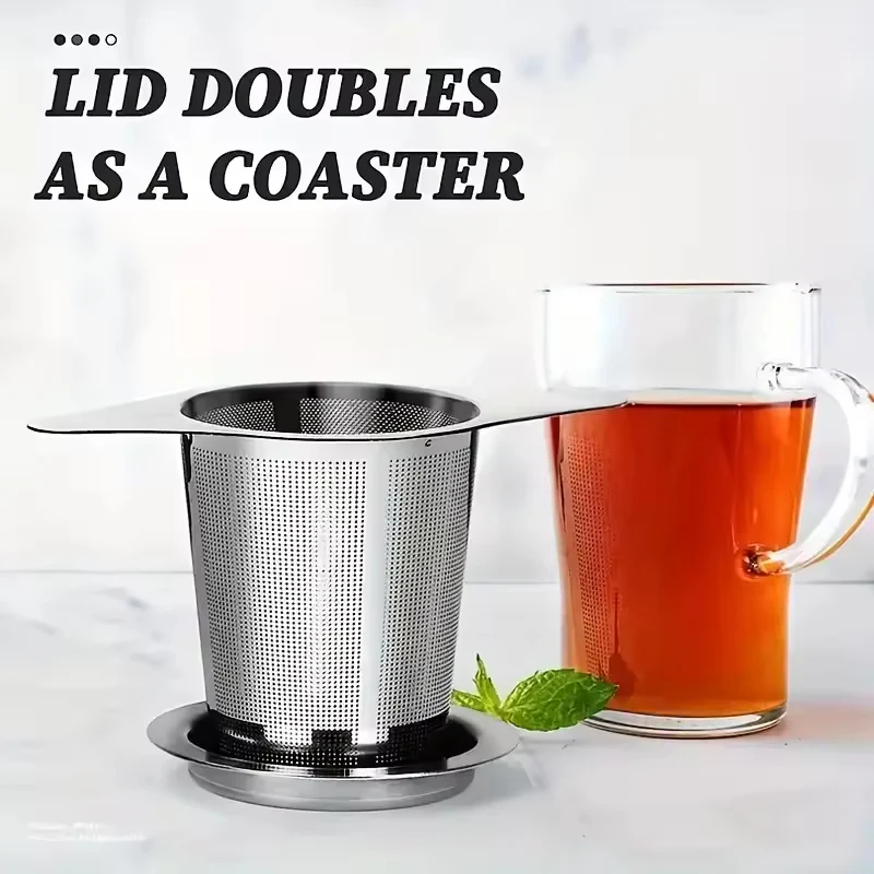 Brew Ease Stainless Tea Strainer - Image 2