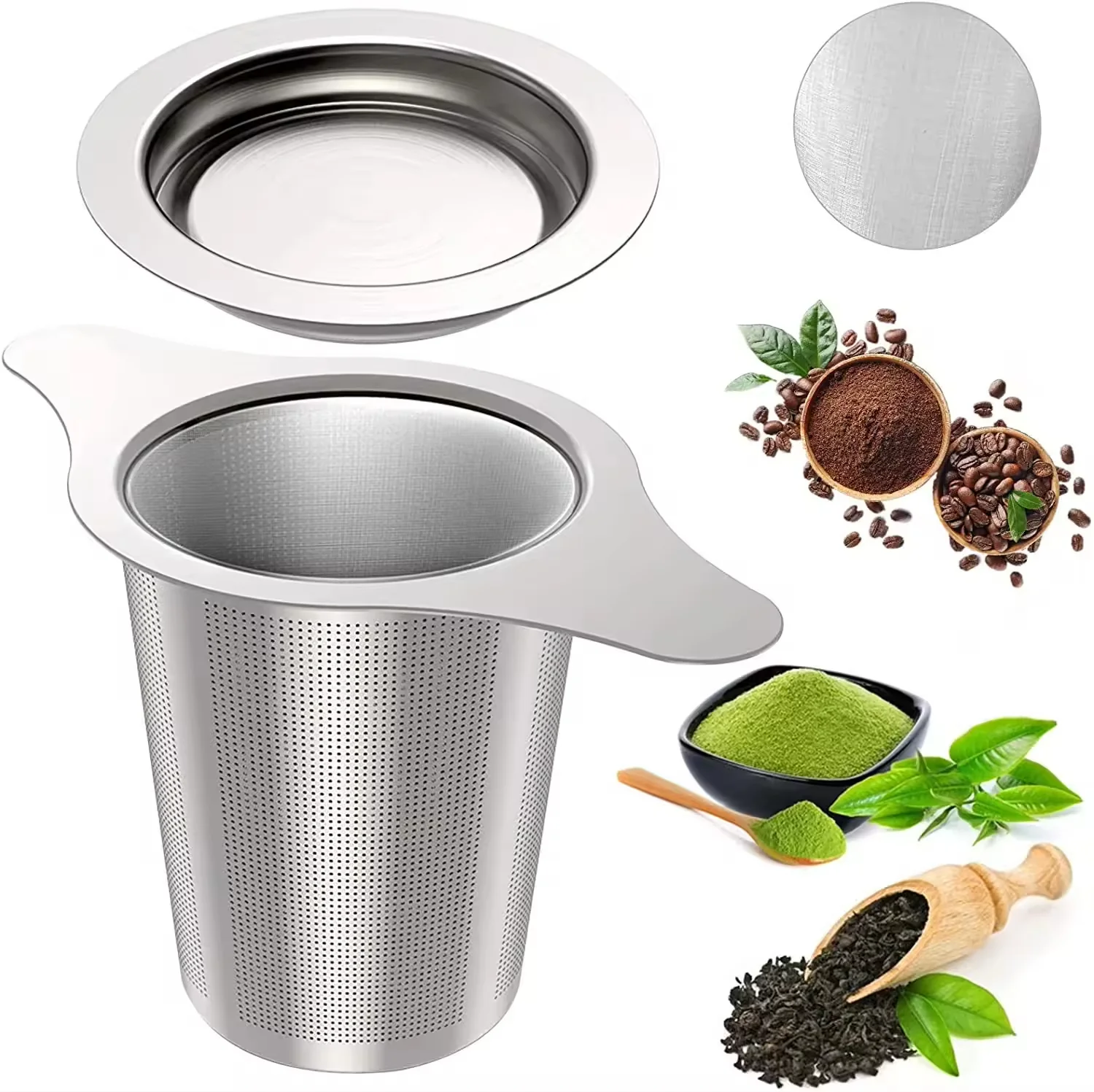 Brew Ease Stainless Tea Strainer - Image 5