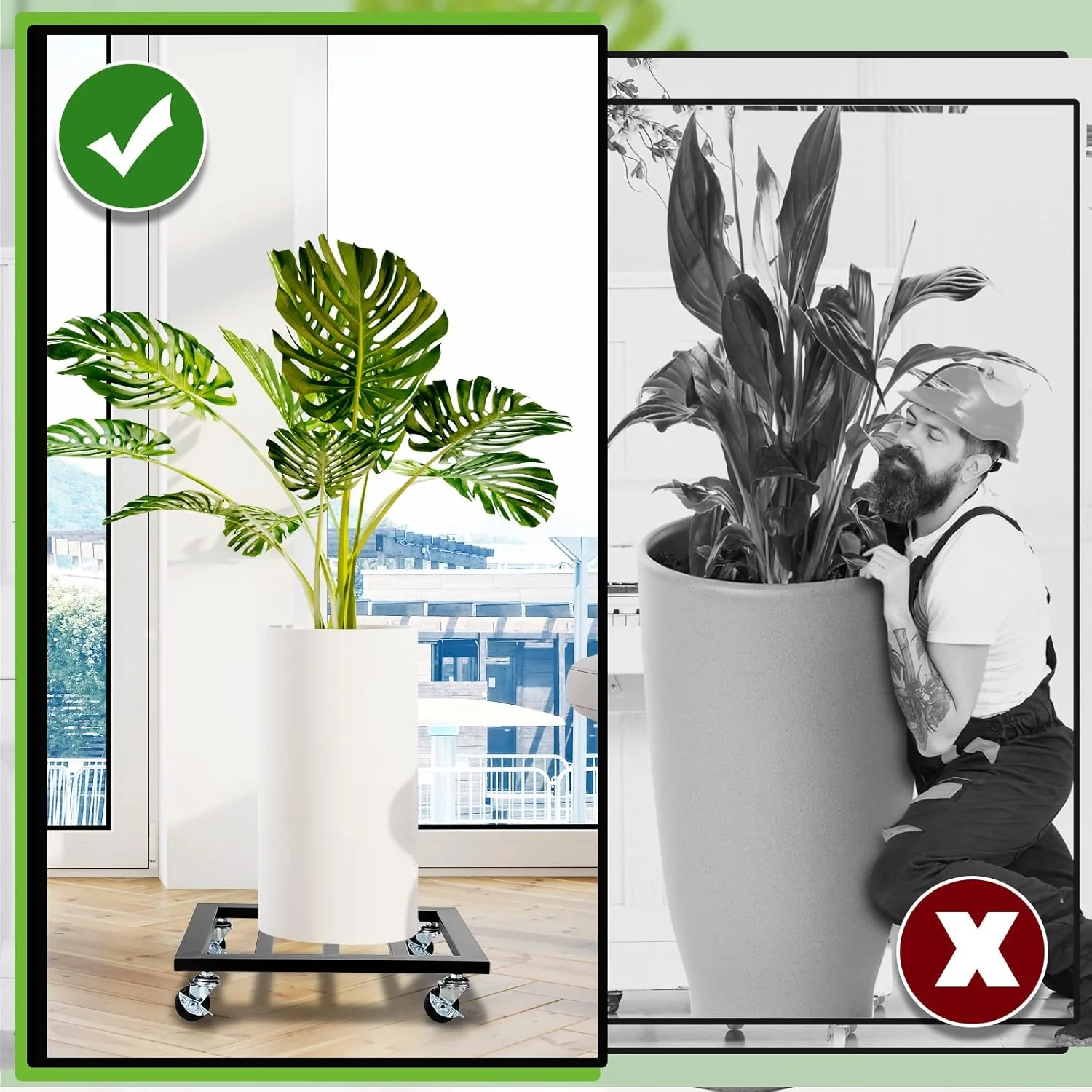 Movable Wheel Plant Stand - Image 4