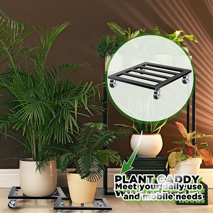 Movable Wheel Plant Stand - Image 6
