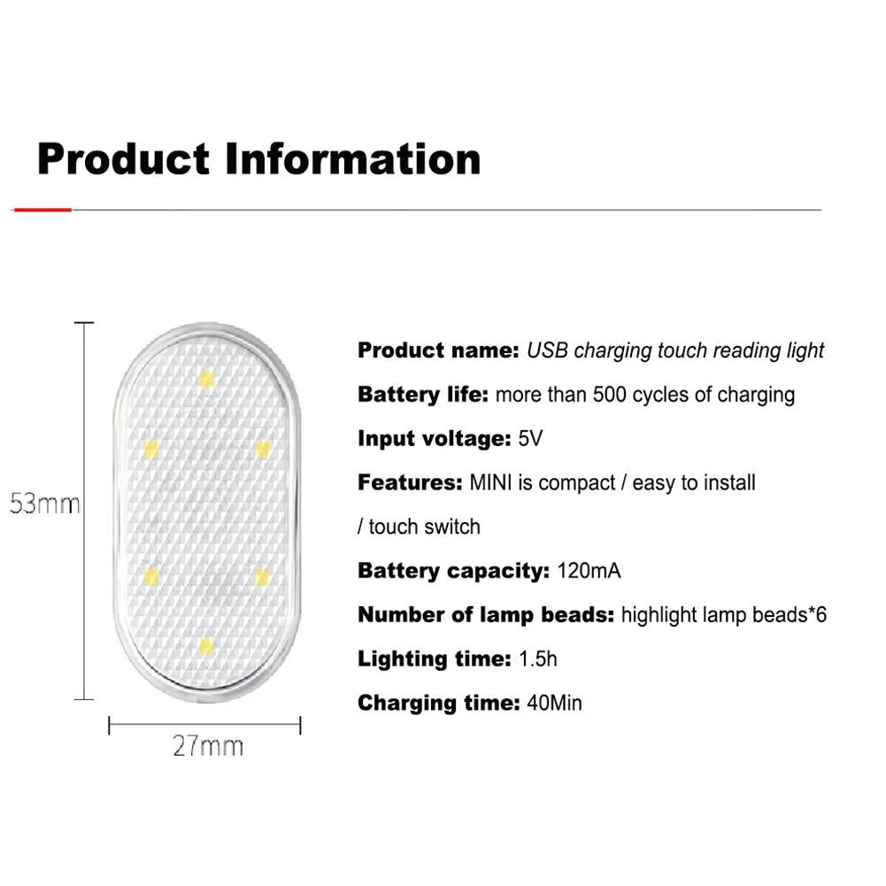 Car Interior & Indoor Night Touch Lights - Image 7