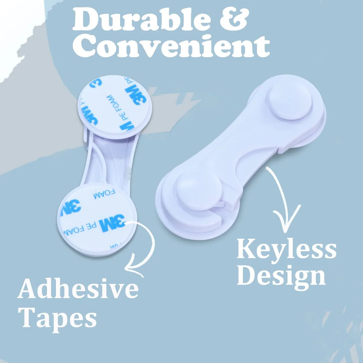 Child Safety Cabinet Strap Locks - Image 6