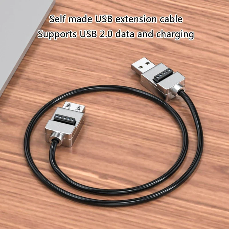 USB Solderless Connector Metal Case - Image 2