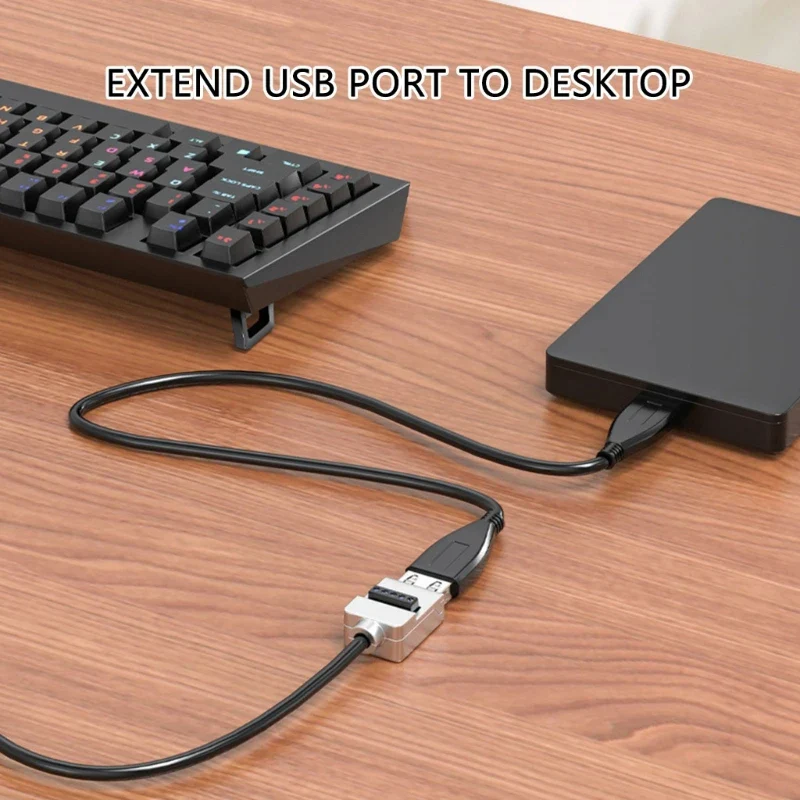 USB Solderless Connector Metal Case - Image 4
