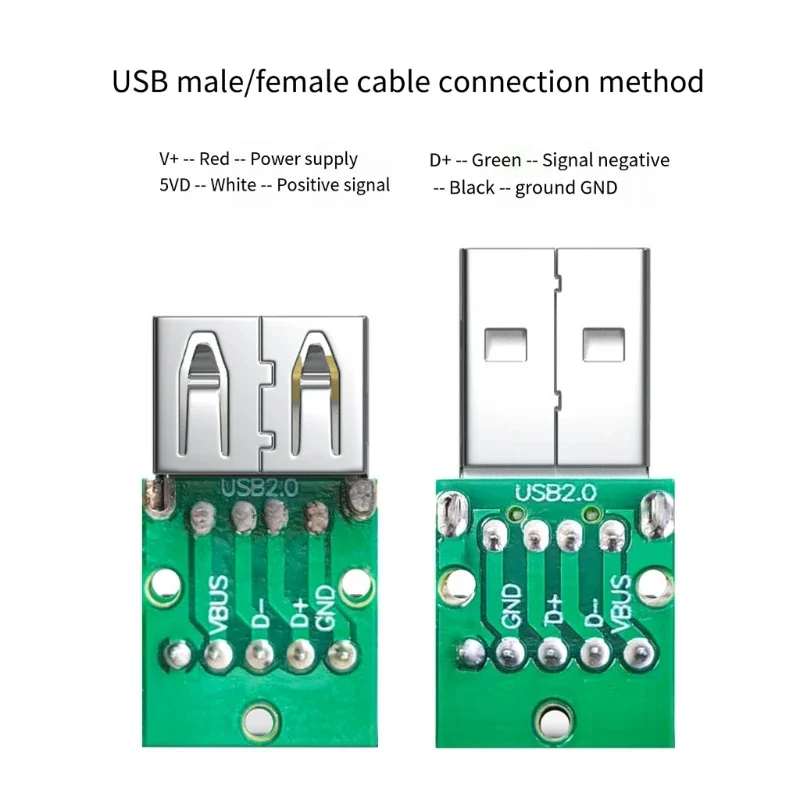 USB Solderless Connector Metal Case - Image 5