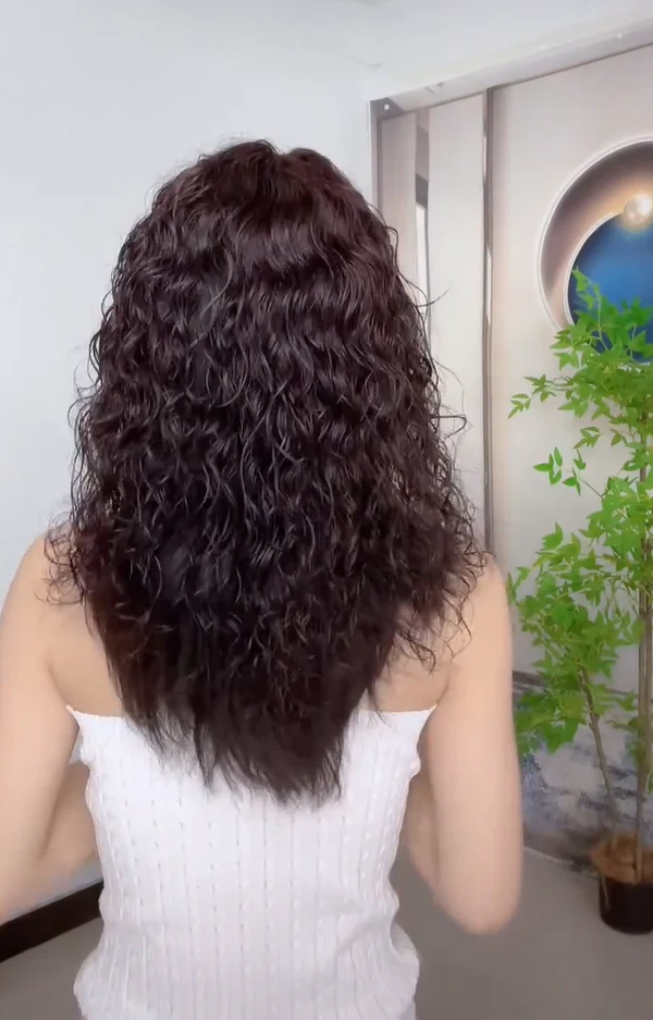 Curly Massive Smooth Hair Extension On Top - Image 5