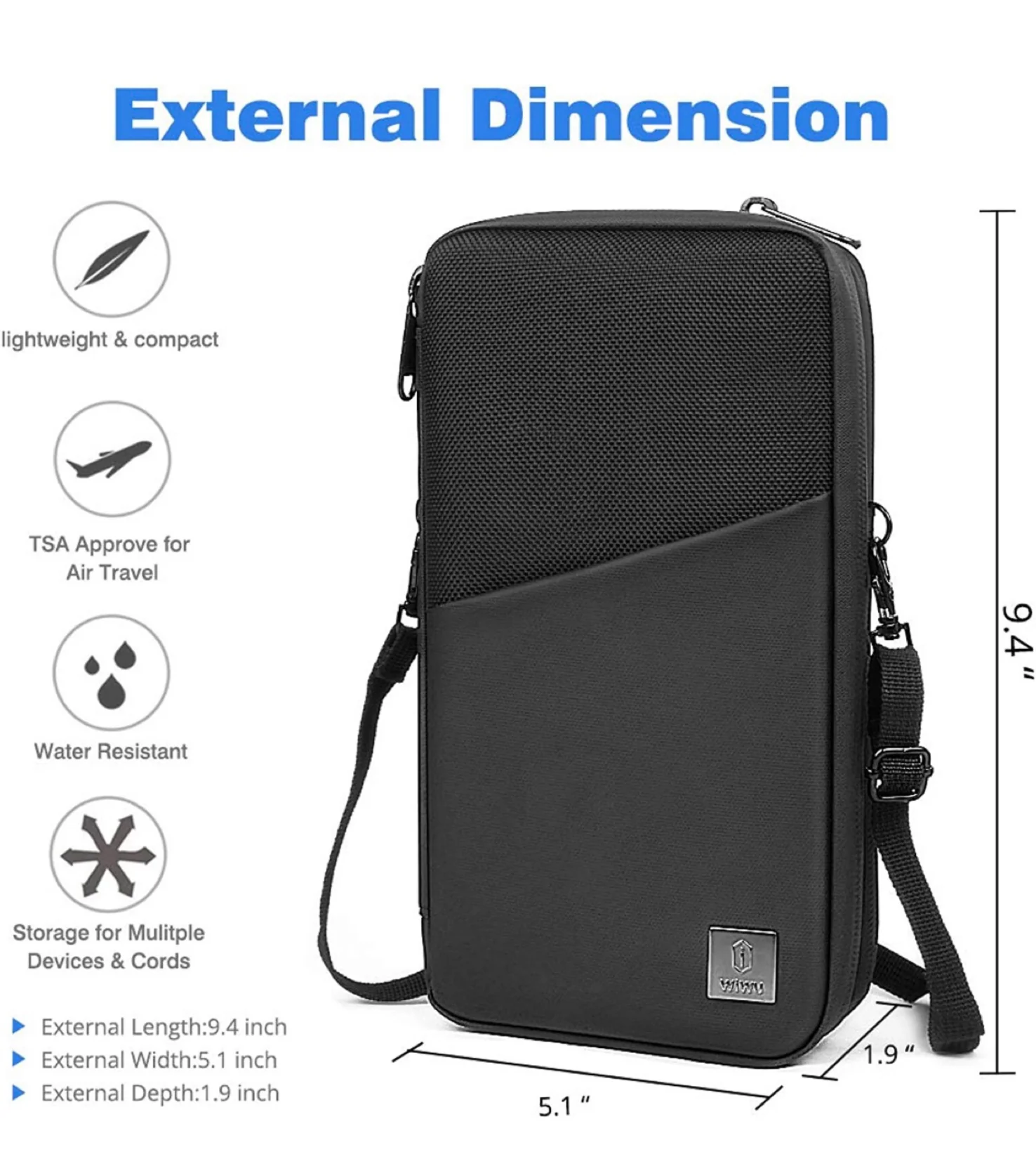 Travel Mate Passport Pouch Bag - Image 8