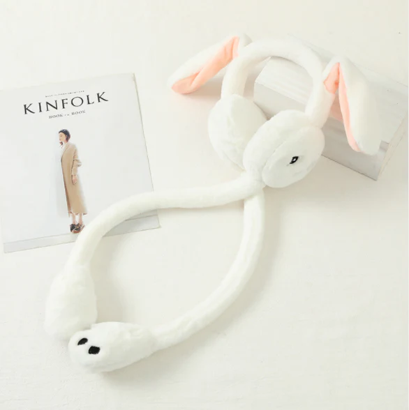 Cute Rabbit Ear Muffs - Image 3