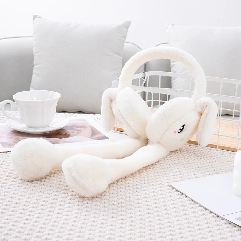 Cute Rabbit Ear Muffs - Image 5