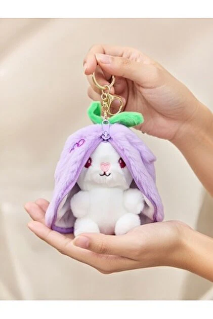 Cute Rabbit Keychain Plush - Image 3
