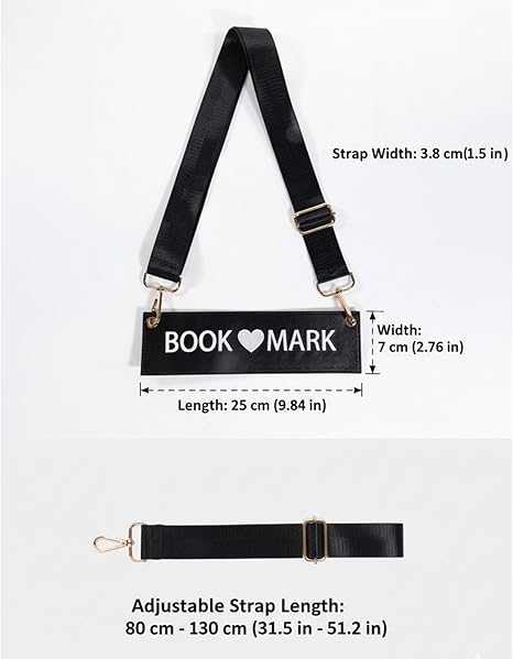 Detachable Strap Crossbody Bookmark - Image 5