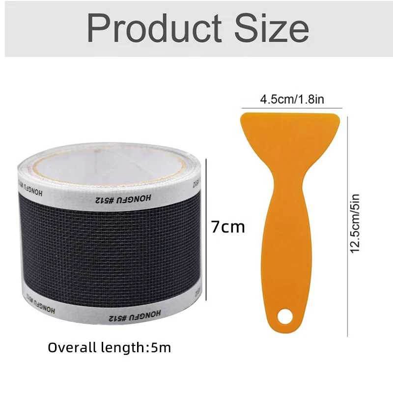 Disposable Shower Drain Hair Catcher Mesh Sticker Roll - Image 6