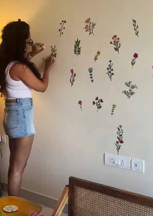 DIY Floral Bloom Wall Stickers - Image 4