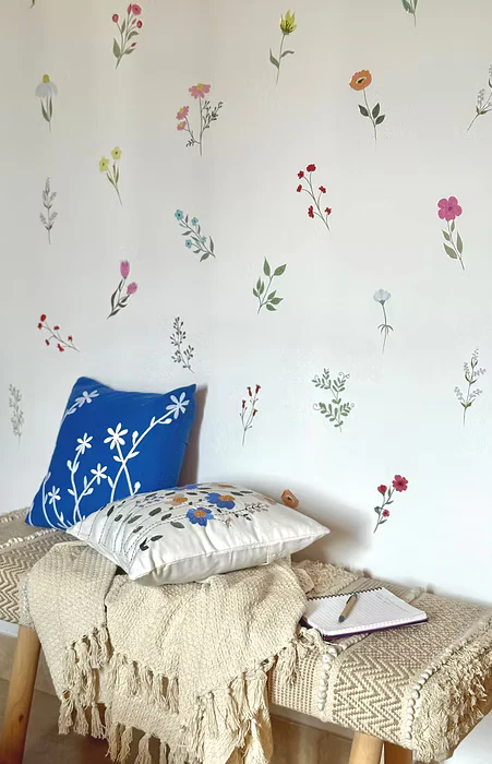 DIY Floral Bloom Wall Stickers - Image 5