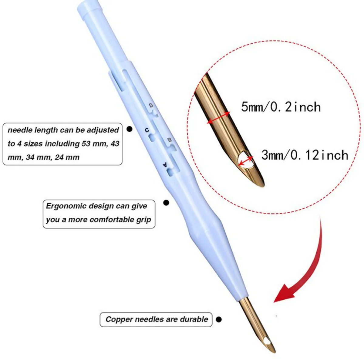DIY Punch Needle Embroidery Pen - Image 2