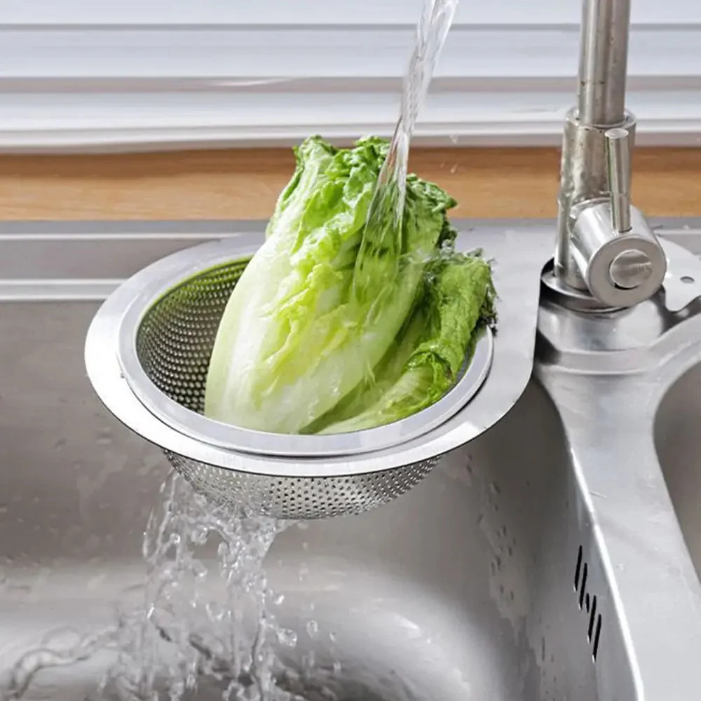 Dry And Wet Separation Sink Drain Basket