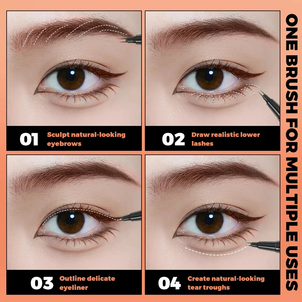 Dual Tip Brow & Eyeliner Pen - Image 6