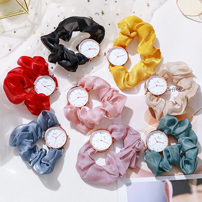 Elastic Wristband Ribbon Fairy Watch For Women - Image 4