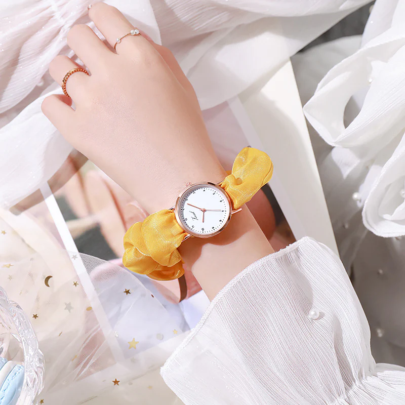 Elastic Wristband Ribbon Fairy Watch For Women - Image 6