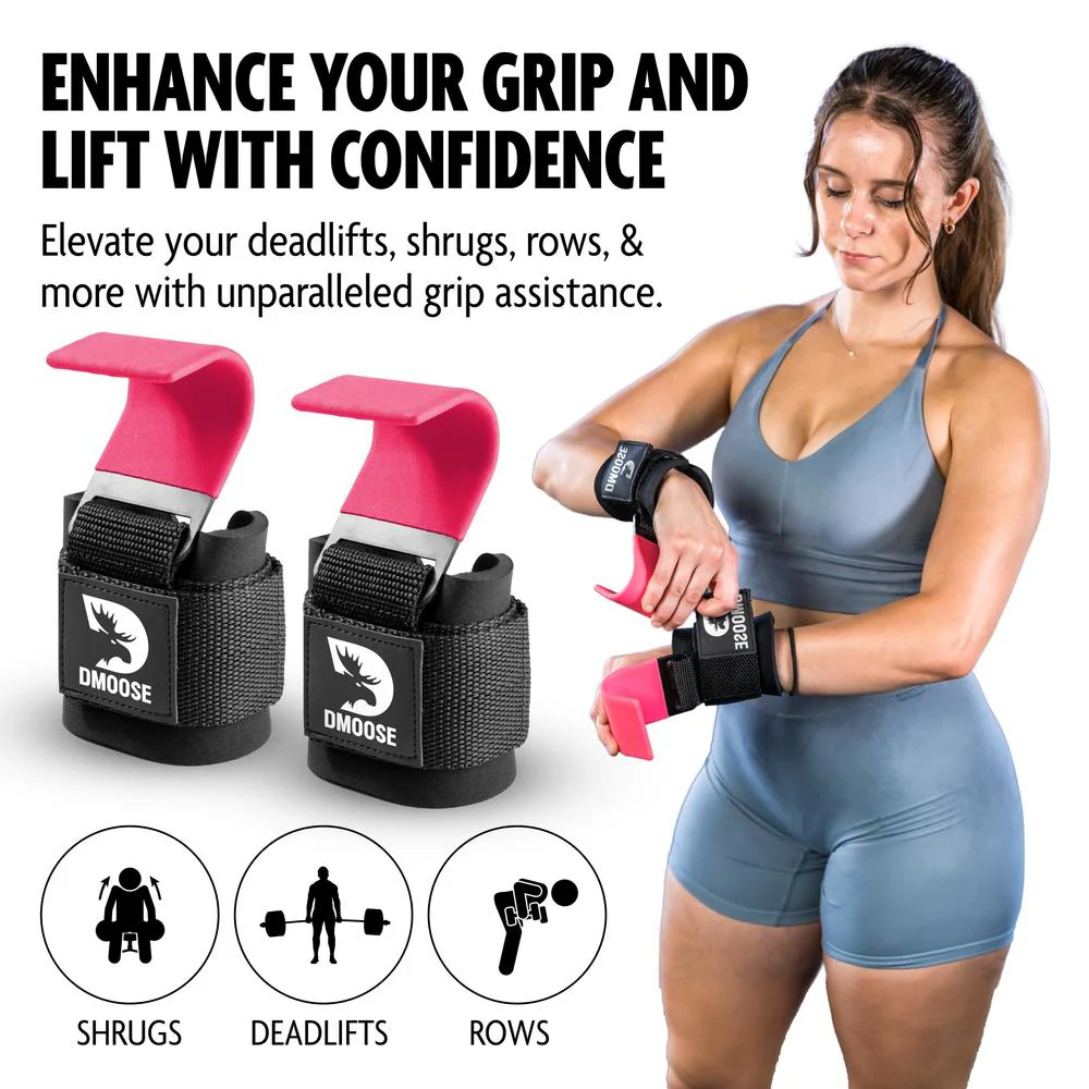 Exercise Weightlifting Wrist Hooks - Image 2