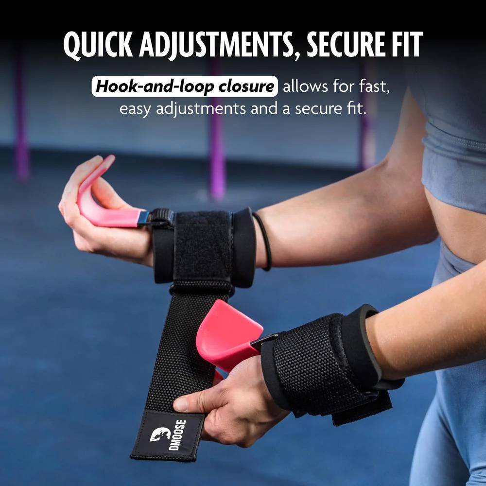 Exercise Weightlifting Wrist Hooks - Image 3