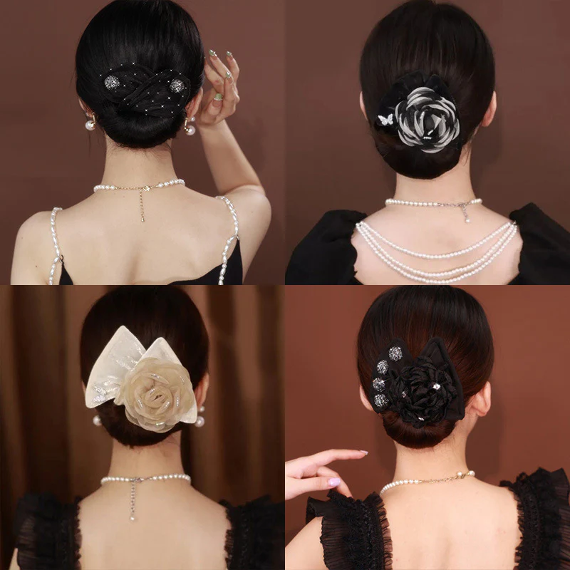 Flowers Deft Bun Hair Twister - Image 3